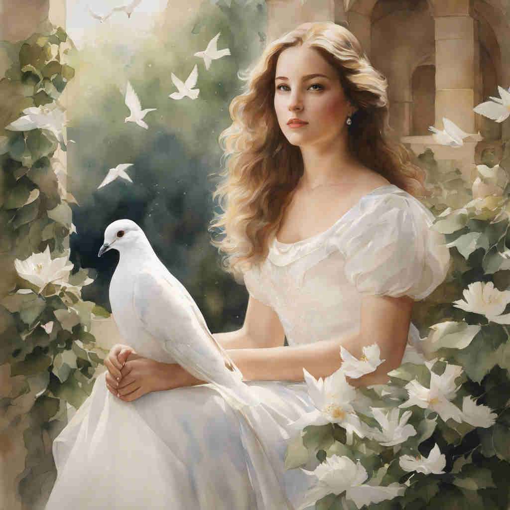 The Purity and Innocence Associated with White Doves